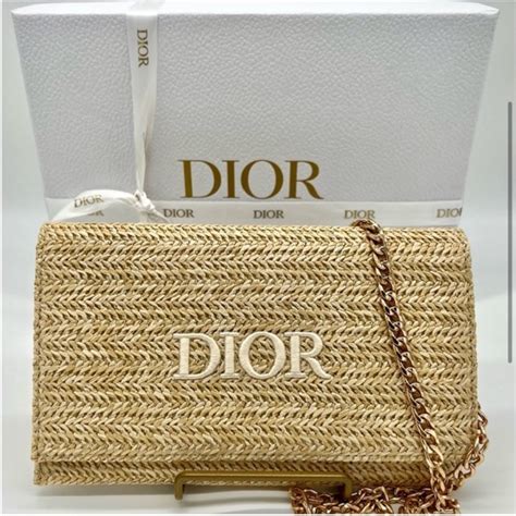 dior raffia clutch free gift|c'est dior raffia.